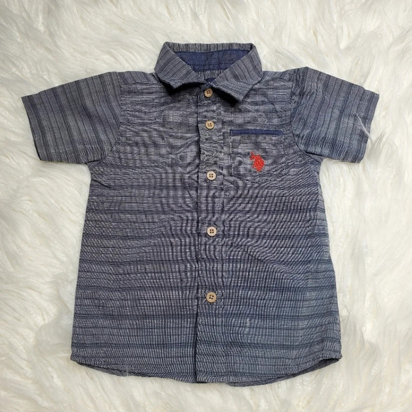 U.S. Polo Button Down Shirt - Picture 1 of 4